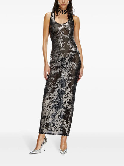 Fishnet-Sleep-Slip Dress