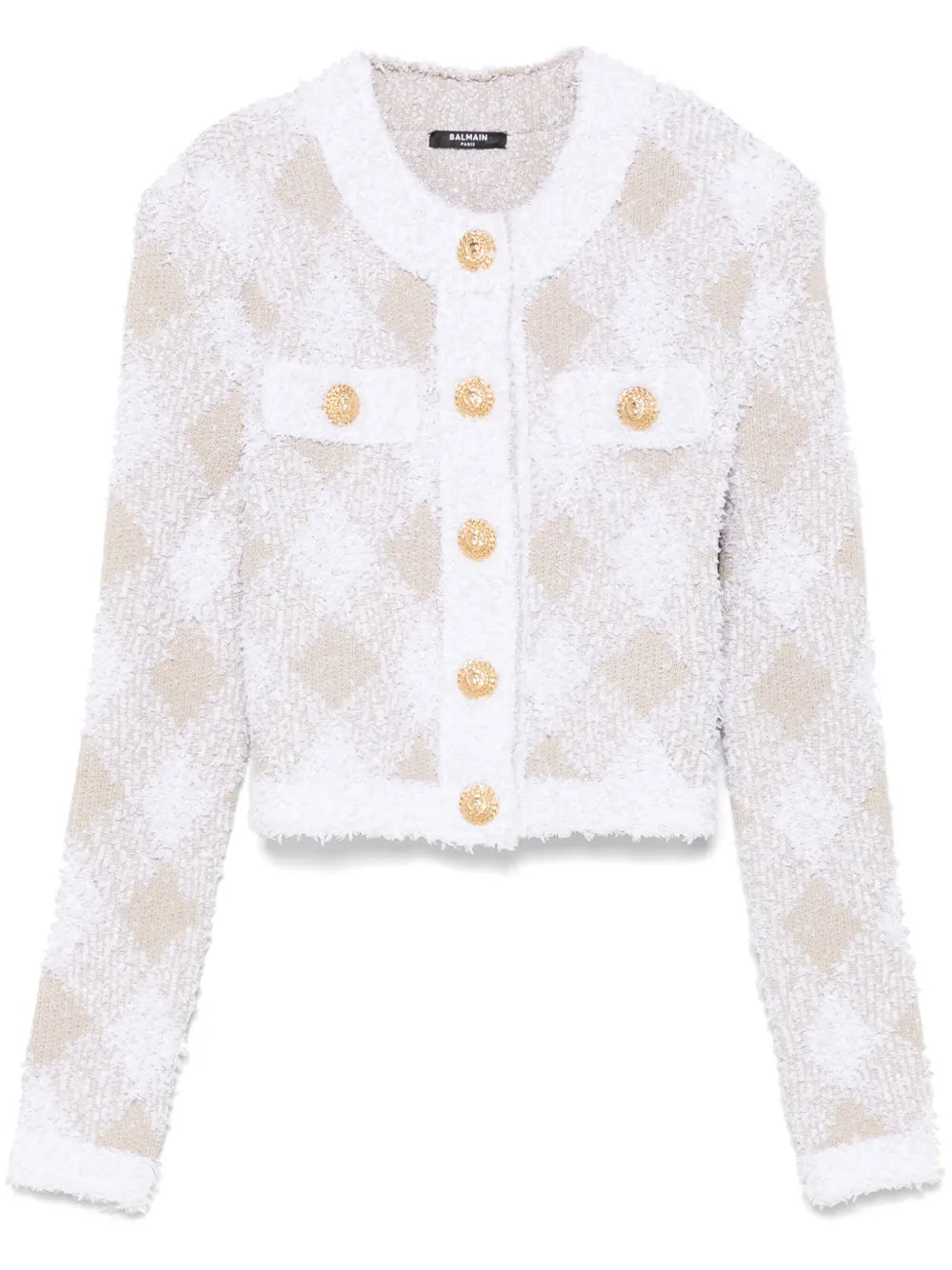 Gingham Tweed Jacket