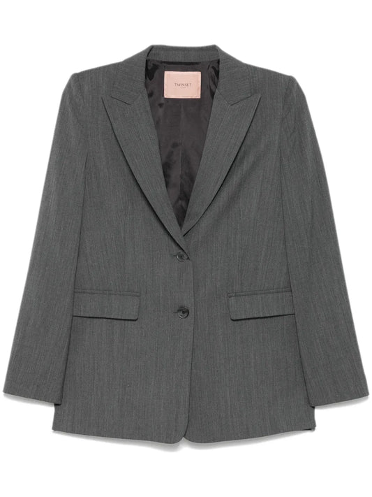Logo-Plaque Blazer
