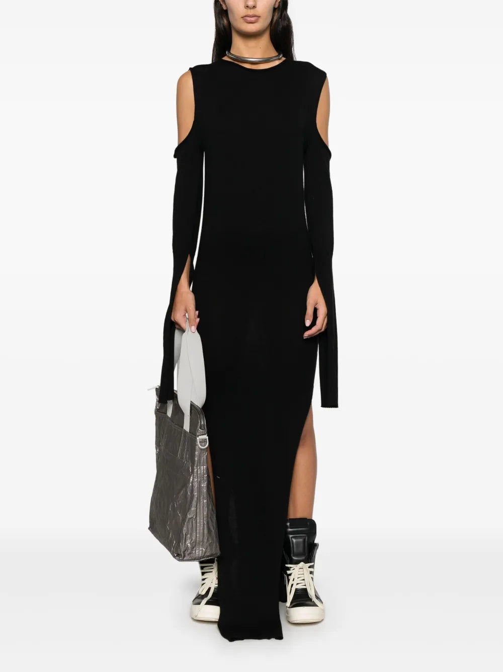 Cut Out-Detail Maxi Dress