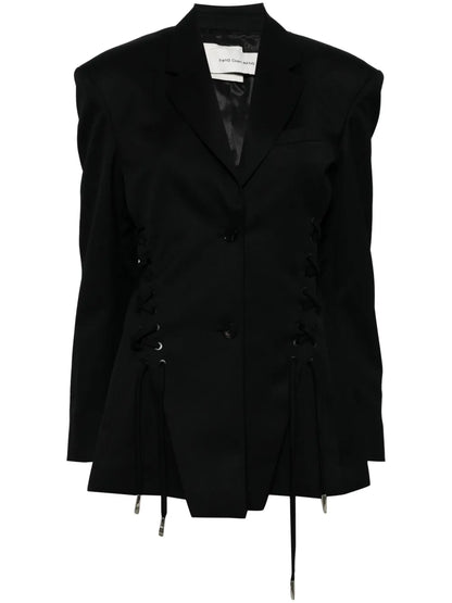 Self-Tie Detail Blazer