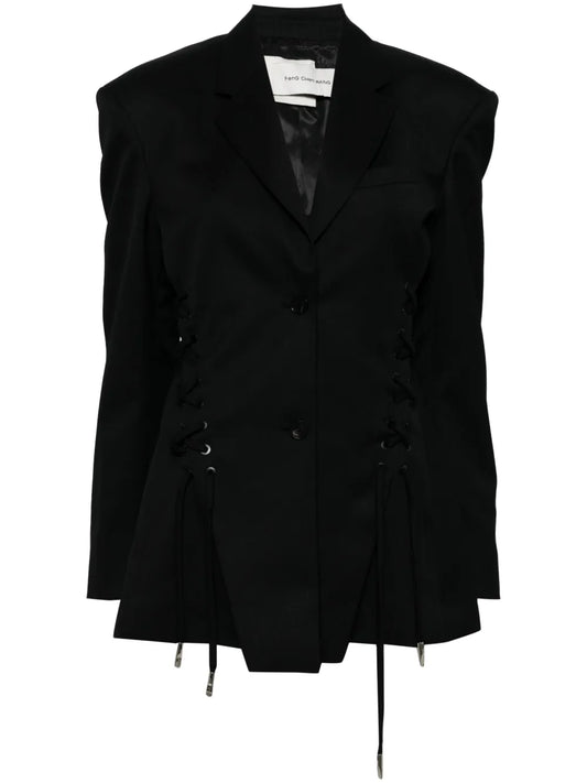 Self-Tie Detail Blazer