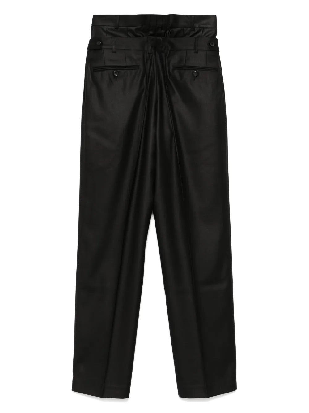 Double-Waistband Trousers
