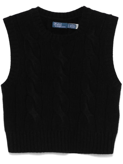 Cable-Knit Vest