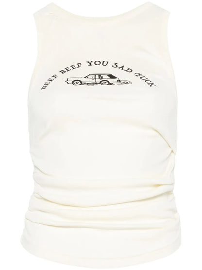 Ruched Tank Top