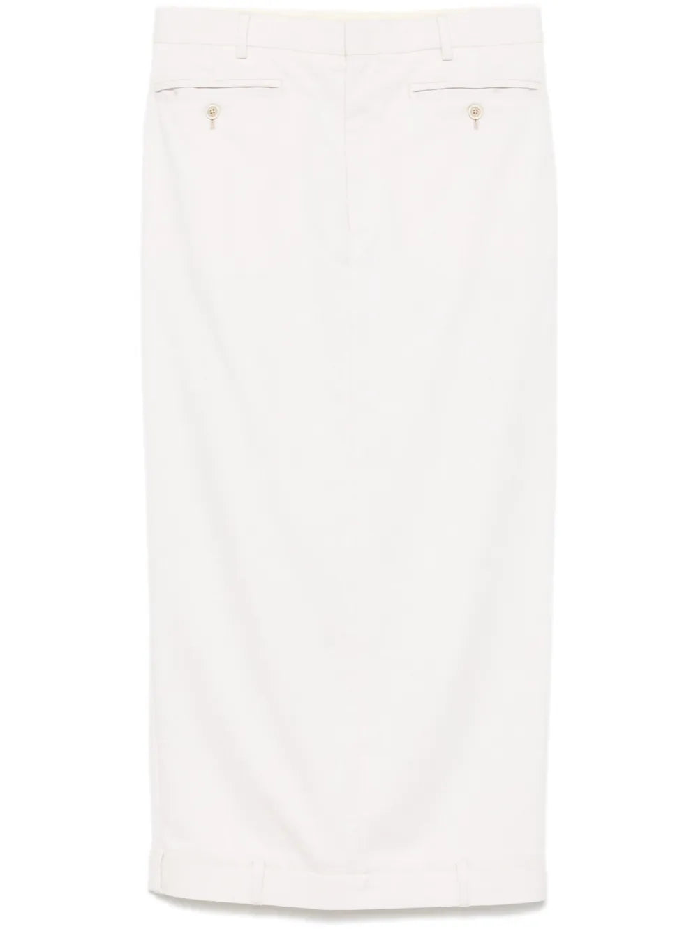 Upside-Down Midi Skirt