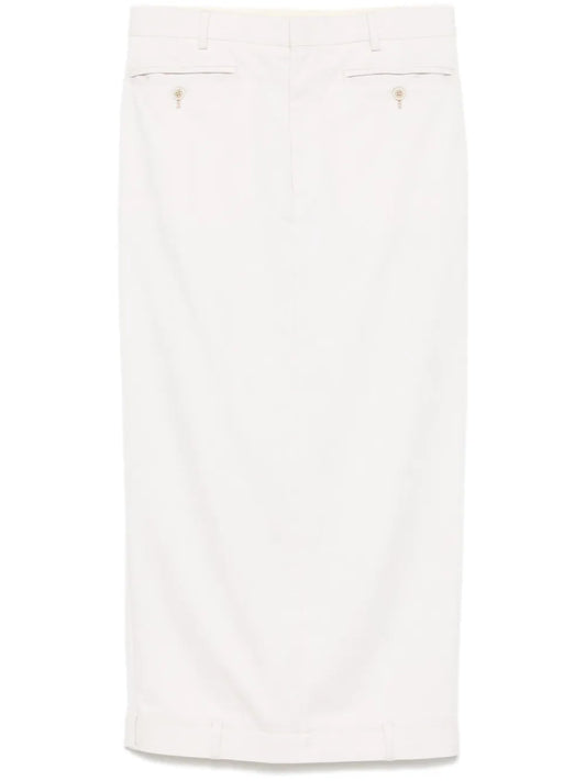 Upside-Down Midi Skirt