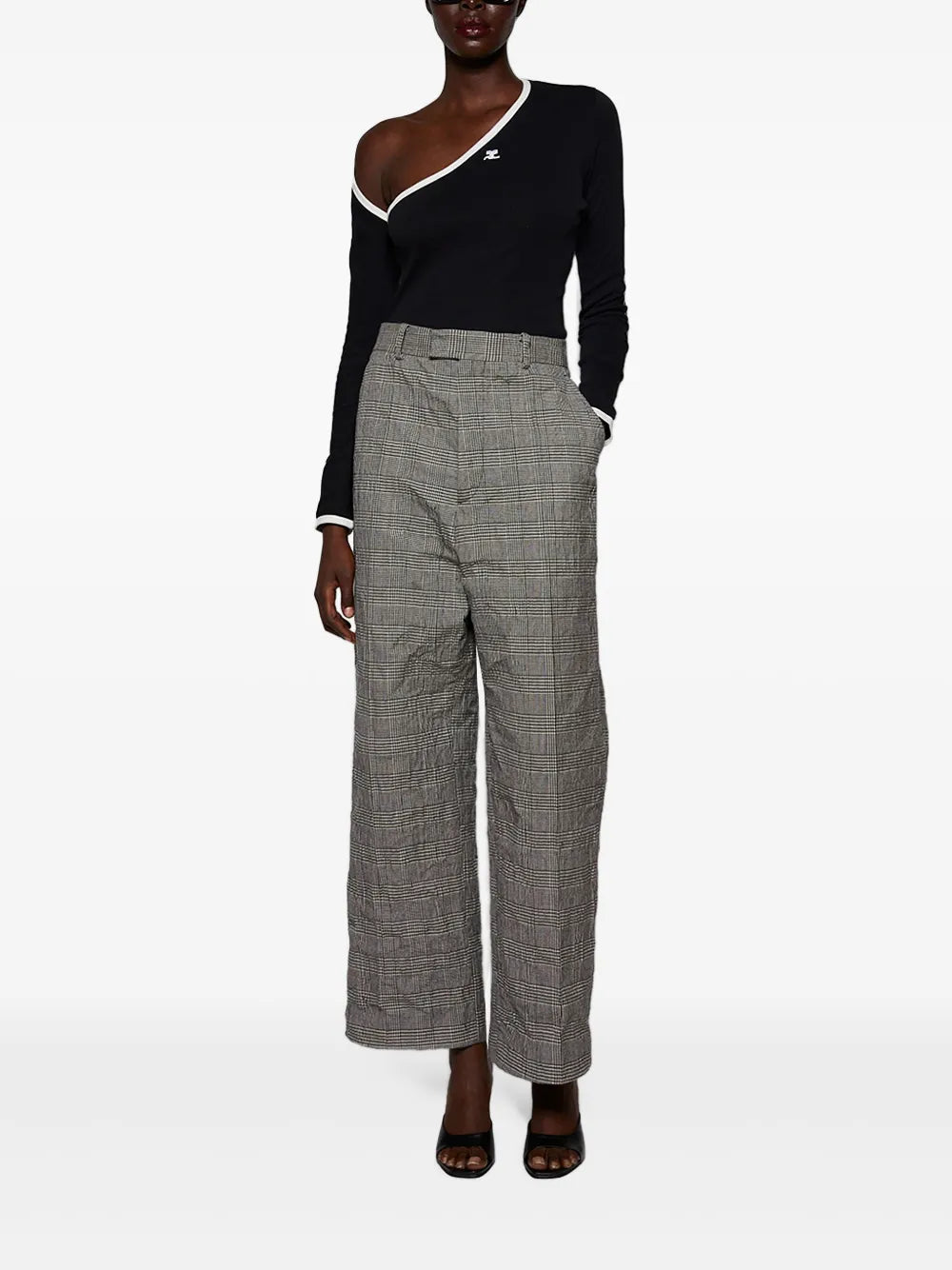 Checked Trousers
