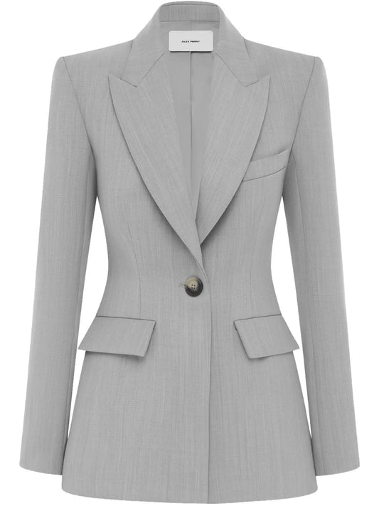 Wool-Blend Blazer