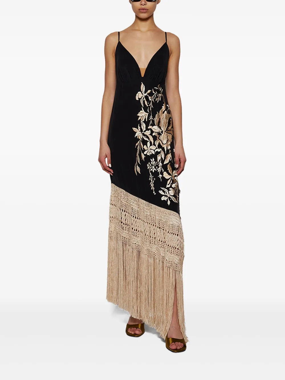 Floral Elements Maxi Dress