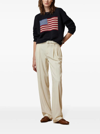 Flag Cashmere Sweater
