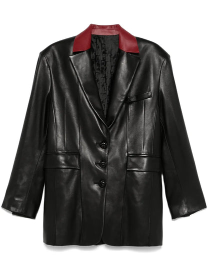 Leather Blazer