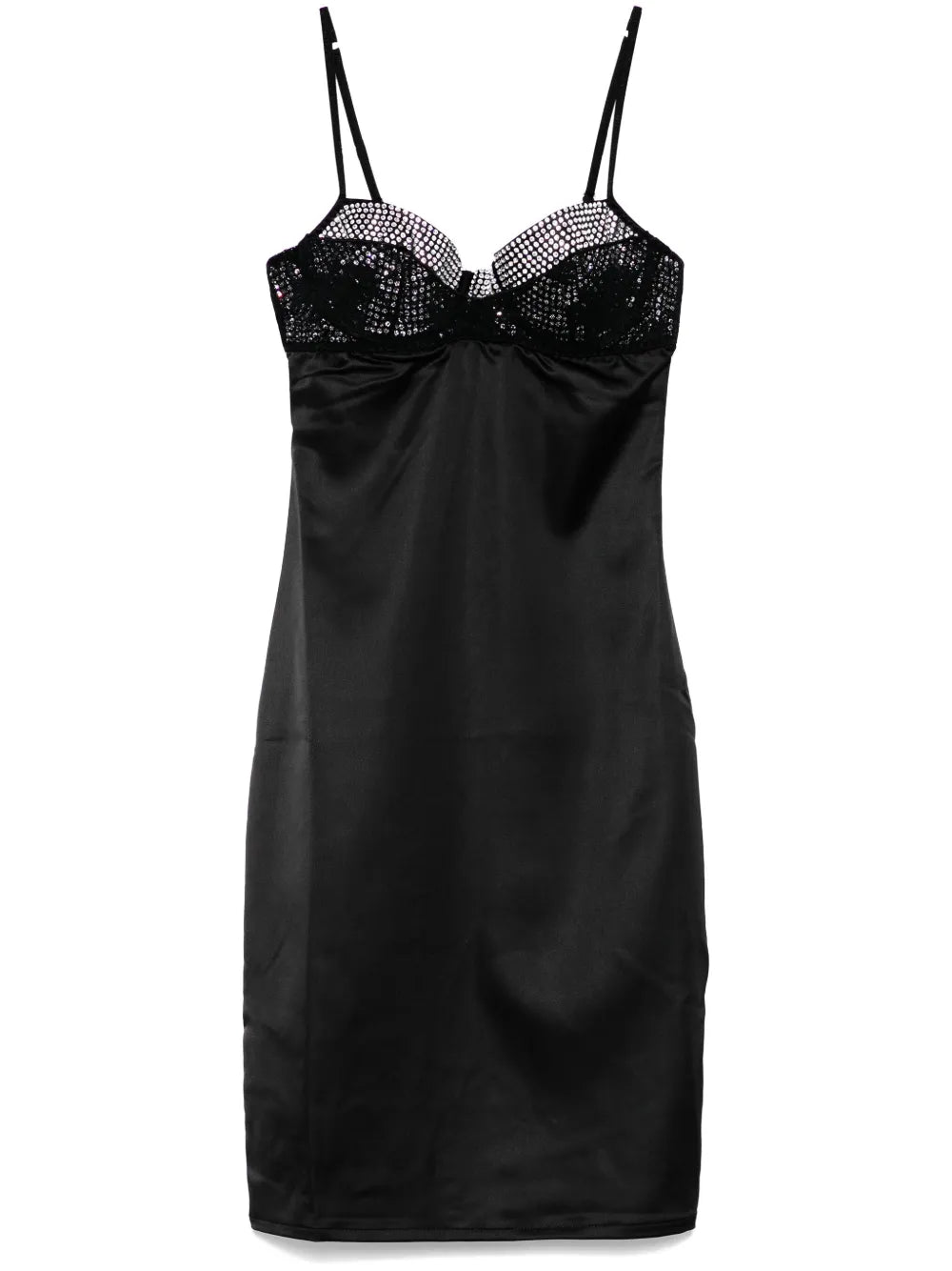 Crystal-Embellished Tube Dress