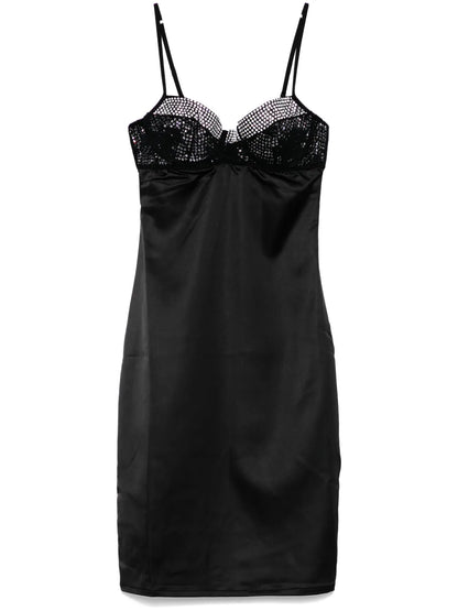 Crystal-Embellished Tube Dress