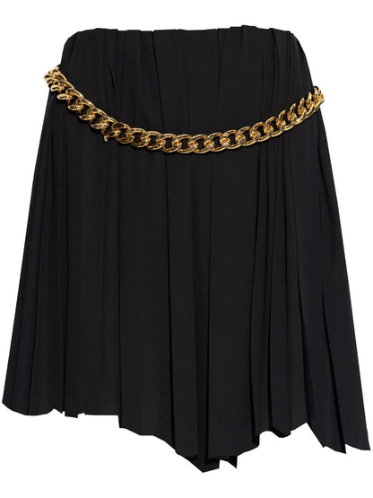 Chain Pleated Skirt