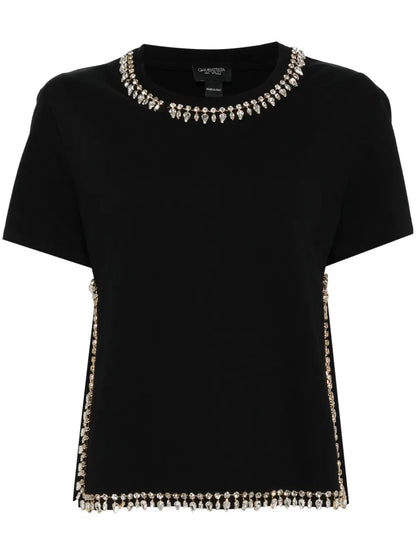 Crystal-Embellished T-Shirt