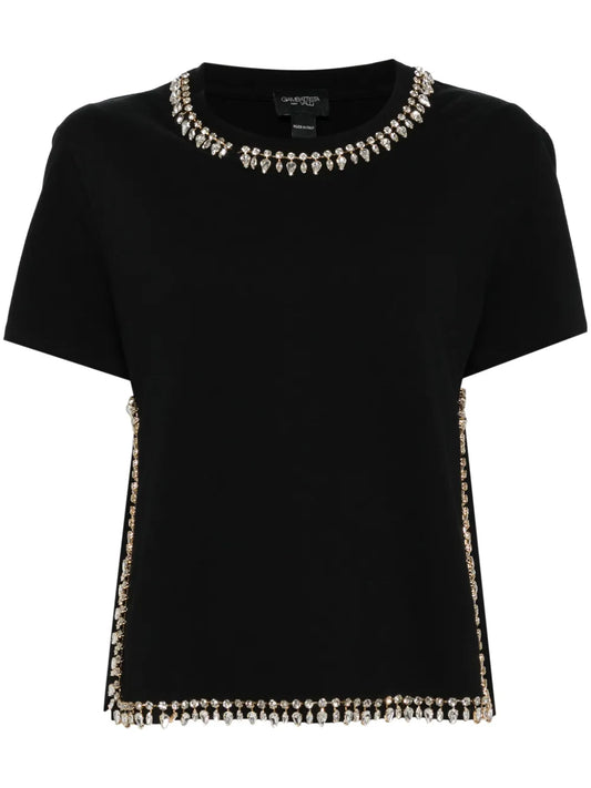 Crystal-Embellished T-Shirt