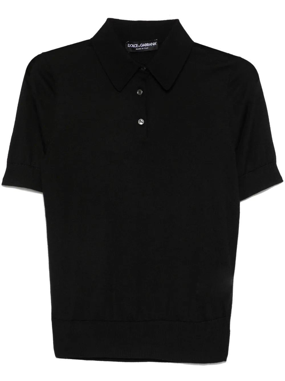 Cropped Polo Shirt