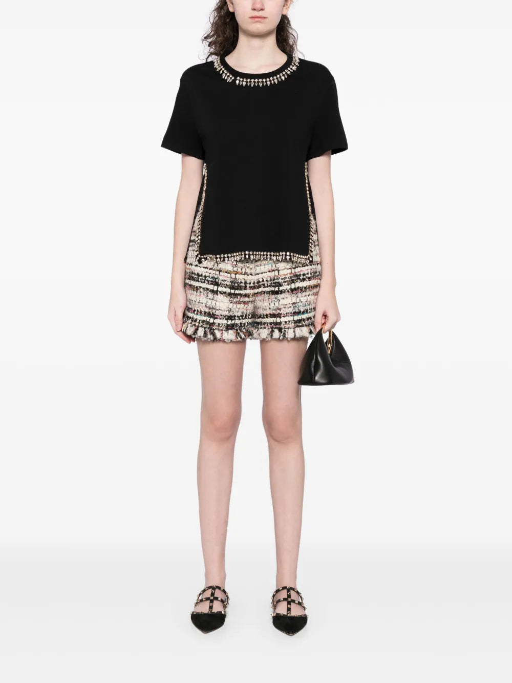 Tweed Shorts