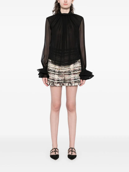 Semi-Sheer Top