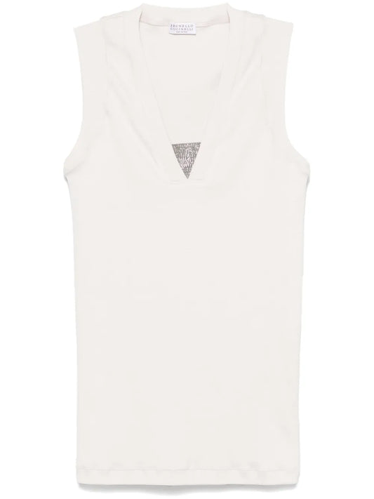 Monili Chain-Detailed Top