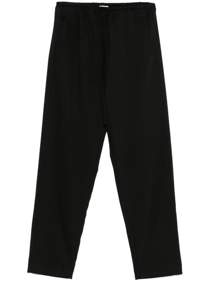 Elasticated-Waistband Trousers