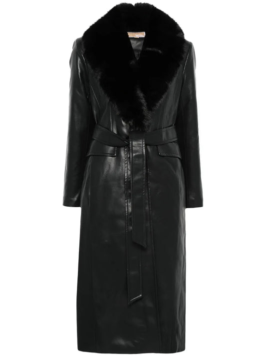 Detachable-Lapels Coat