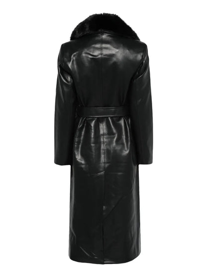 Detachable-Lapels Coat