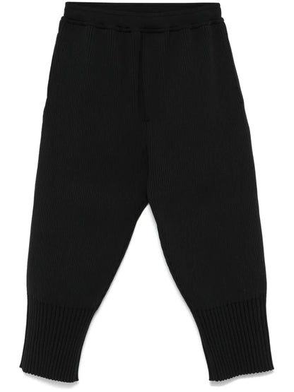 Fluted Tapered Trousers