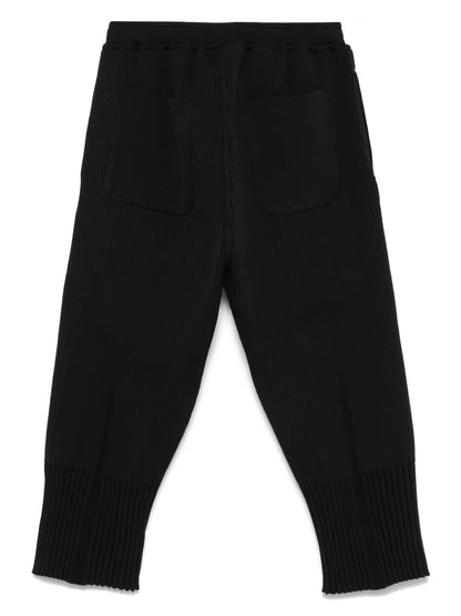 Fluted Tapered Trousers
