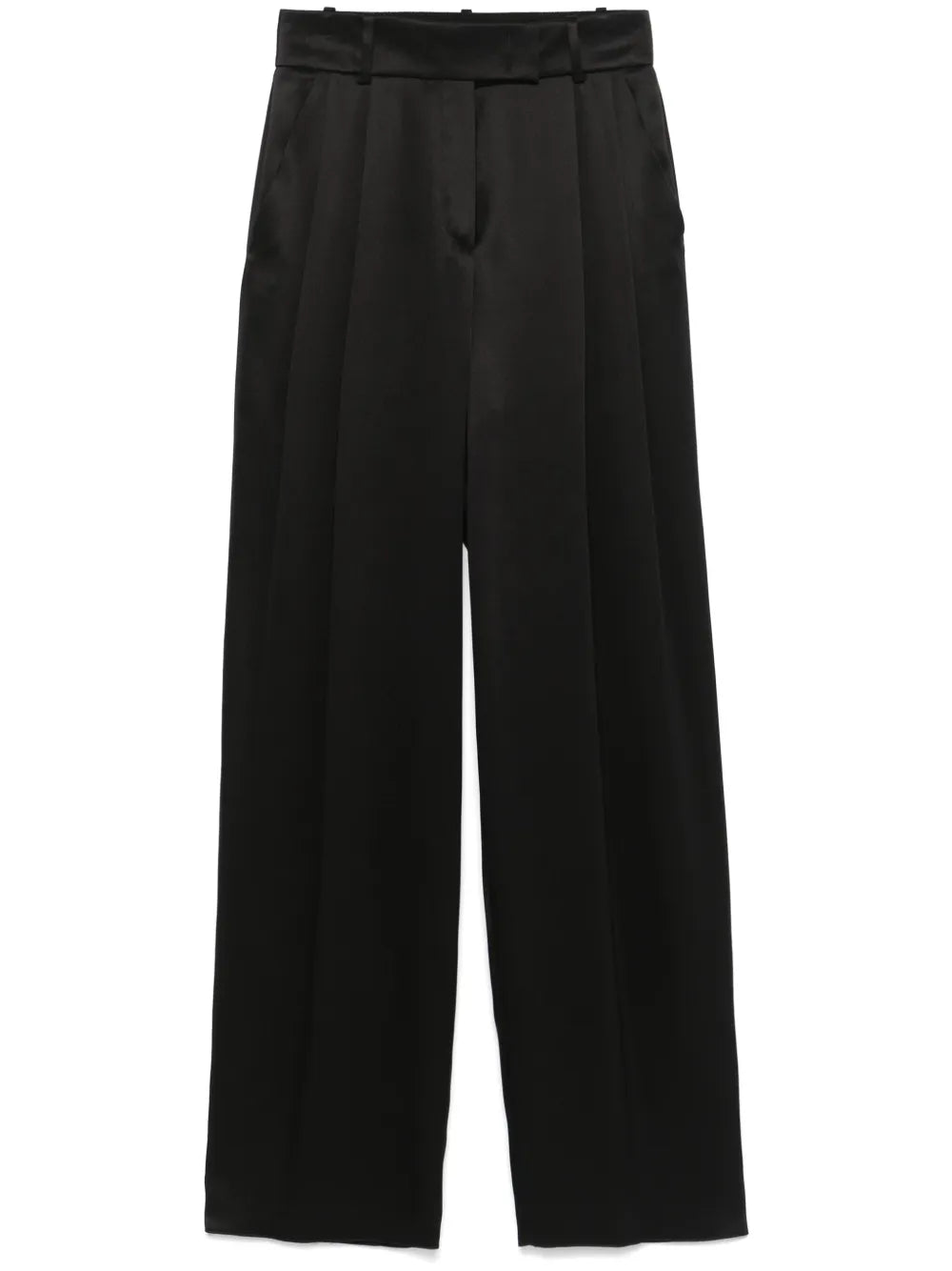 Silk Tailored Trousers