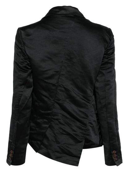 Ruffled-Trim Jacket