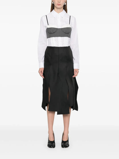 Pleated Mini Skirt