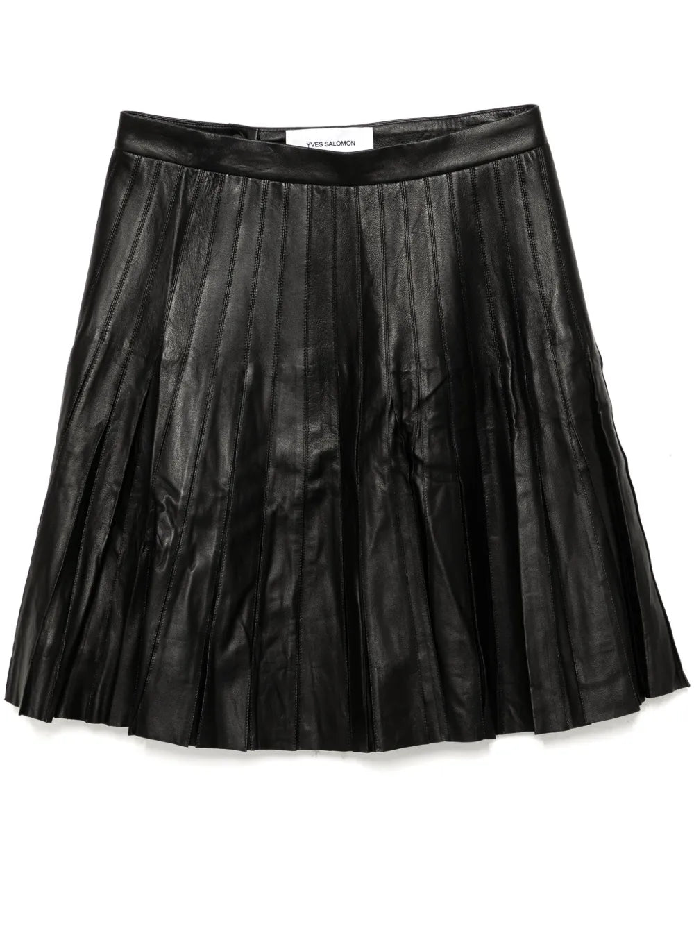 Pleated Mini Skirt