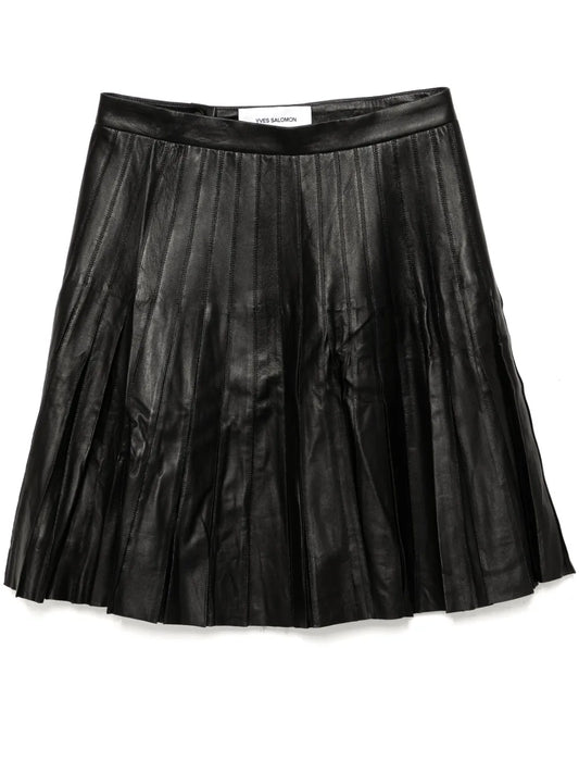 Pleated Mini Skirt
