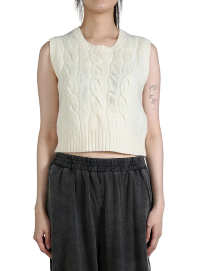 Cable-Knit Top