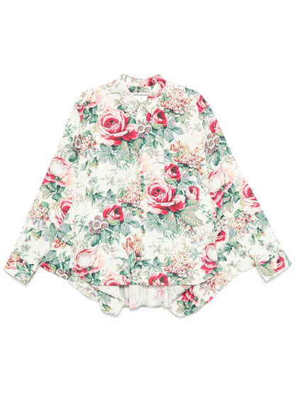 Floral-Print Shirt