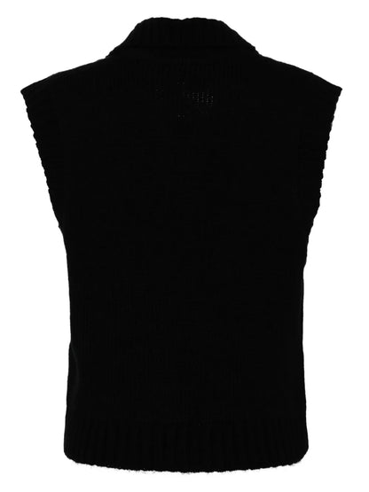 Intarsia Knitted Vest