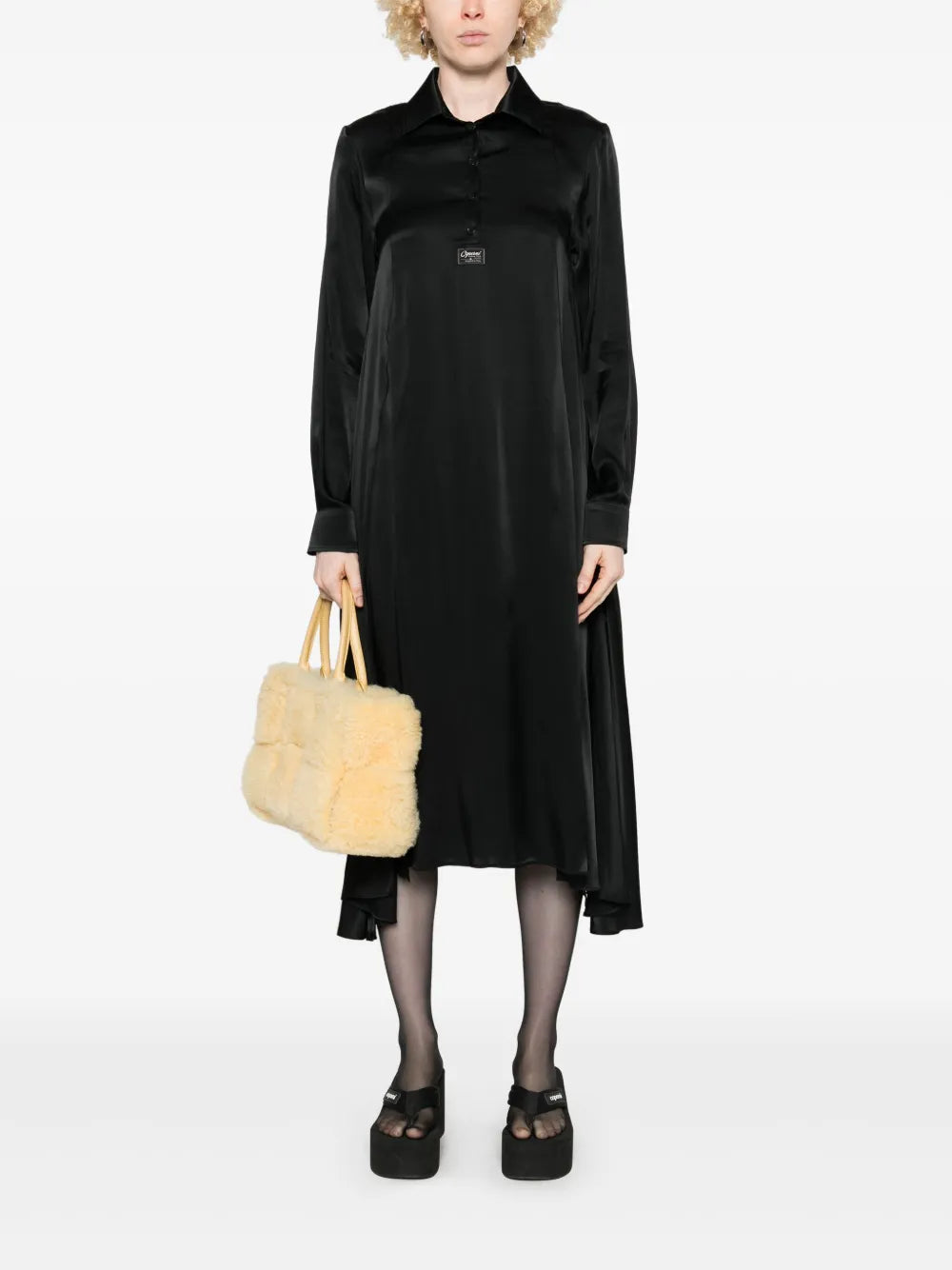 Satin Midi Dress