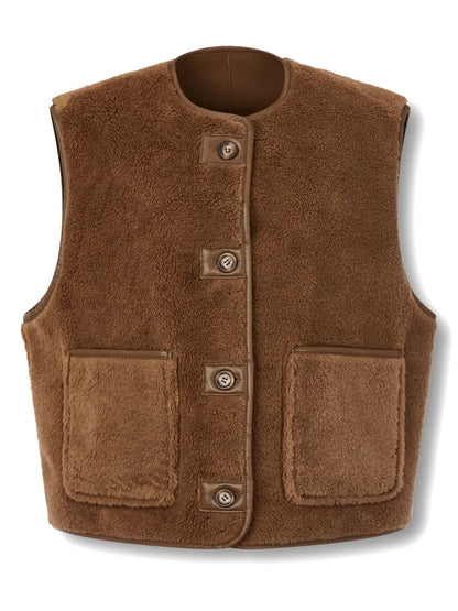 Shearling Vest