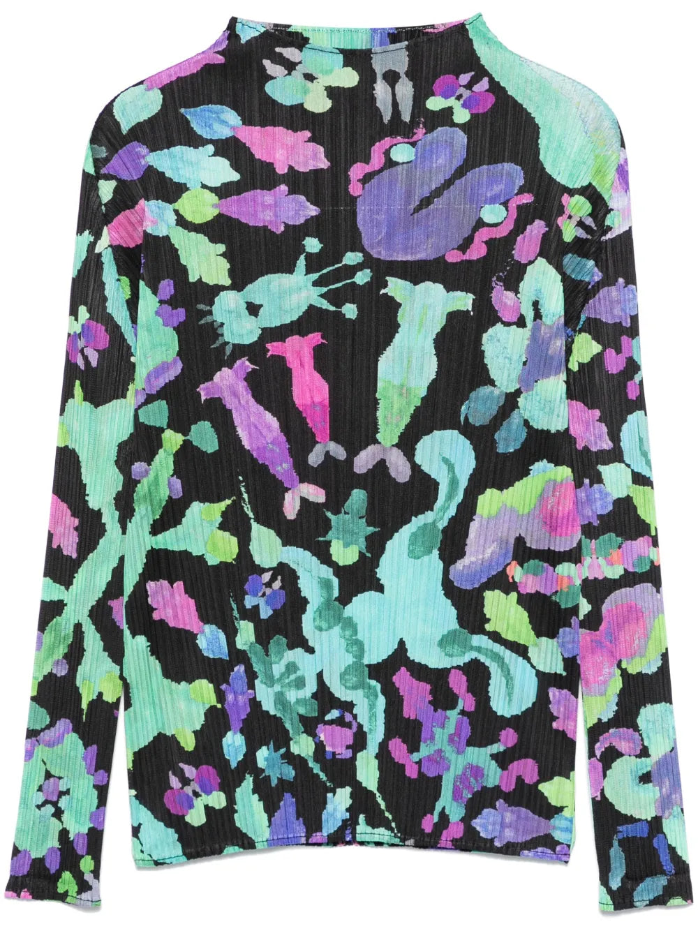 Floral-Print Top