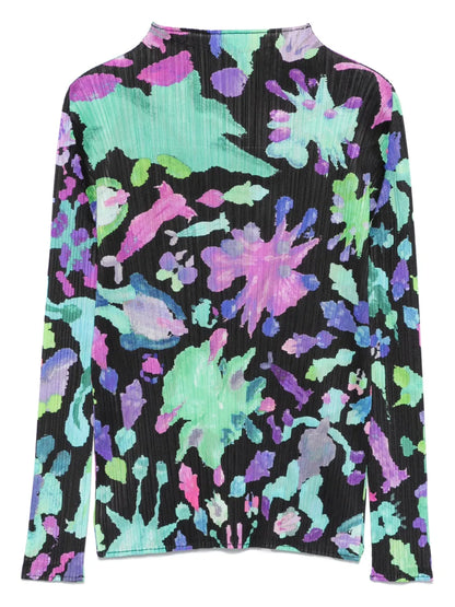 Floral-Print Top