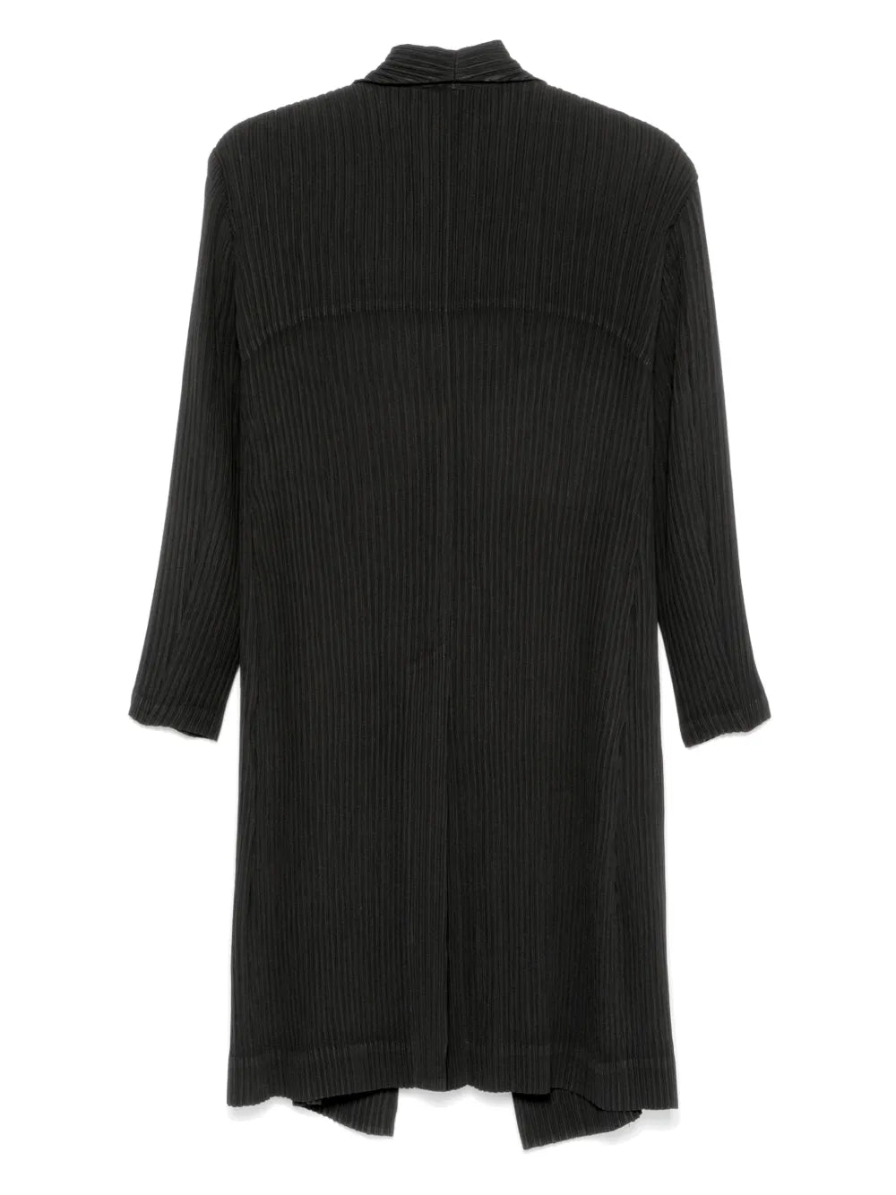 Hatching Pleats Coat