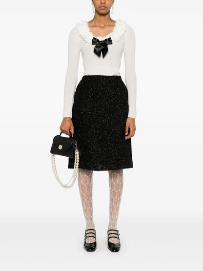 Bow-Detailed Bodysuit