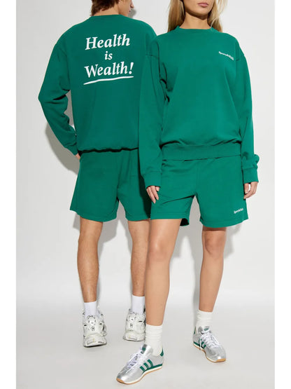 Health Is Wealth Sweatshirt