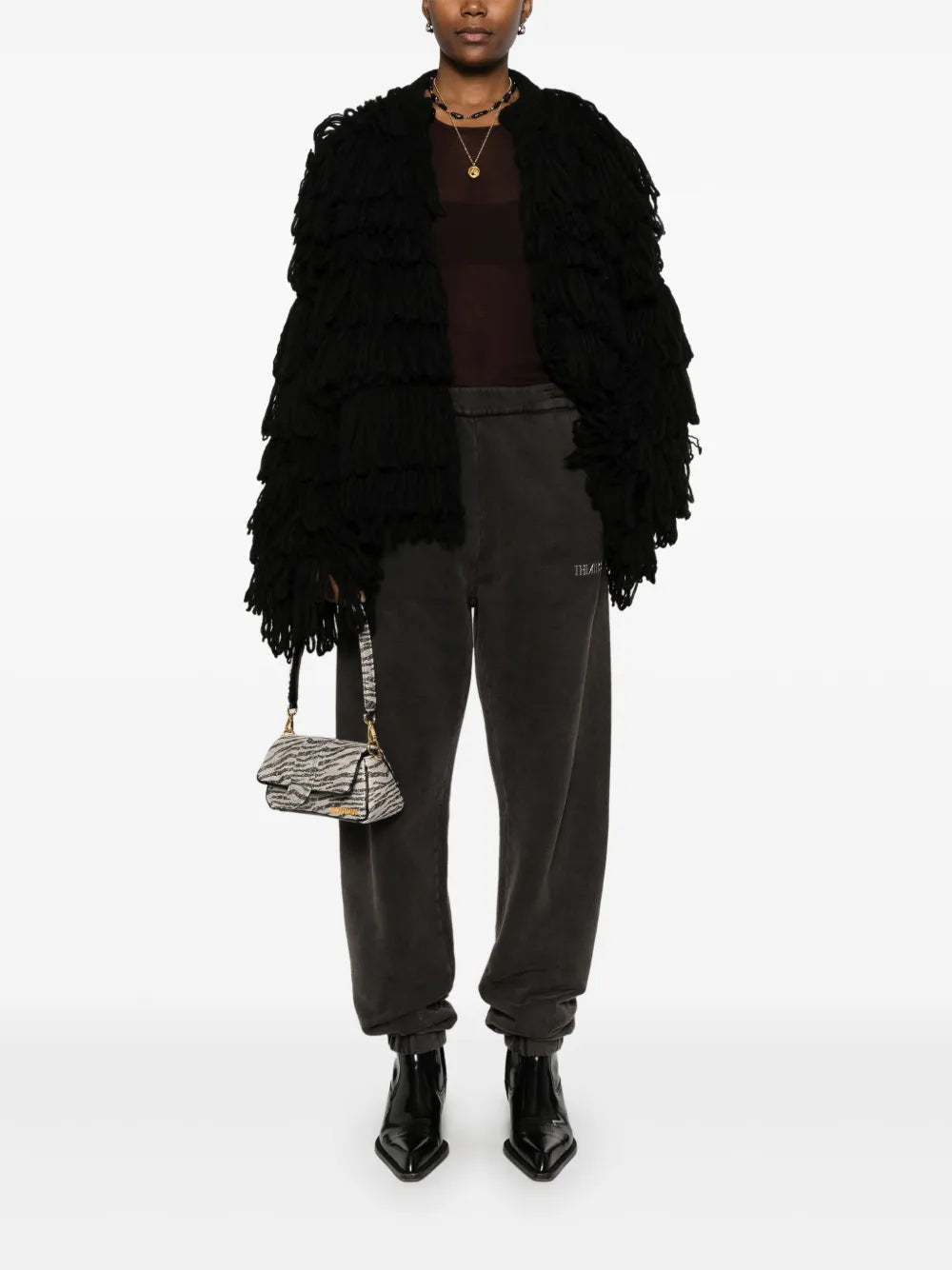 Fringed Cardigan