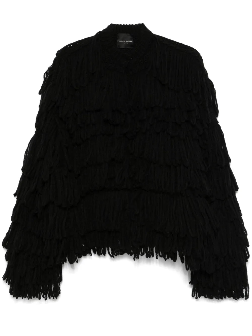 Fringed Cardigan