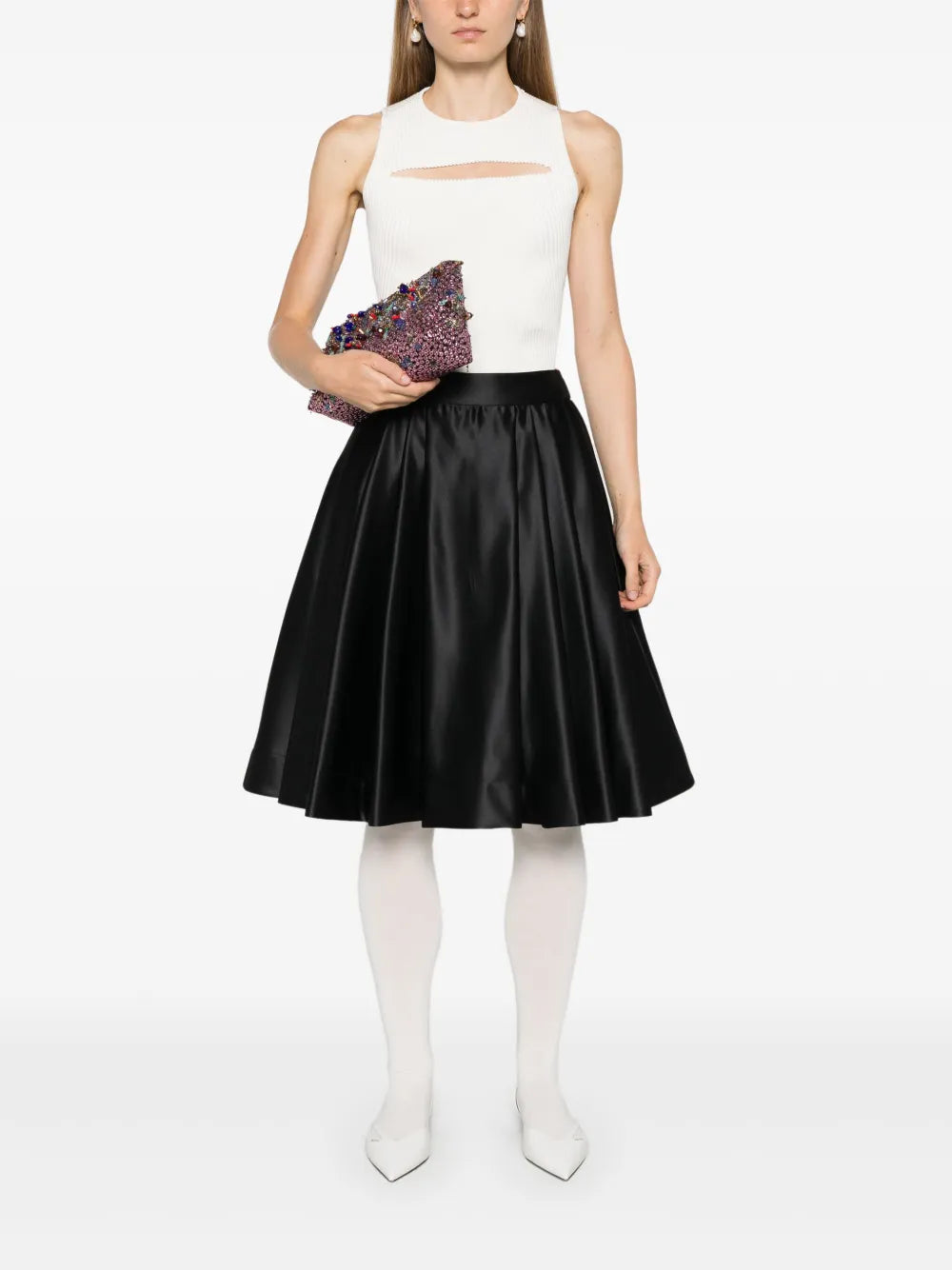 Ruota Midi Skirt