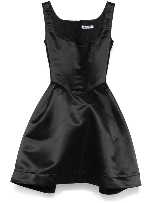 Duchess Satin Mini Dress