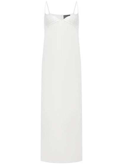 Crochet-Panelled Dress